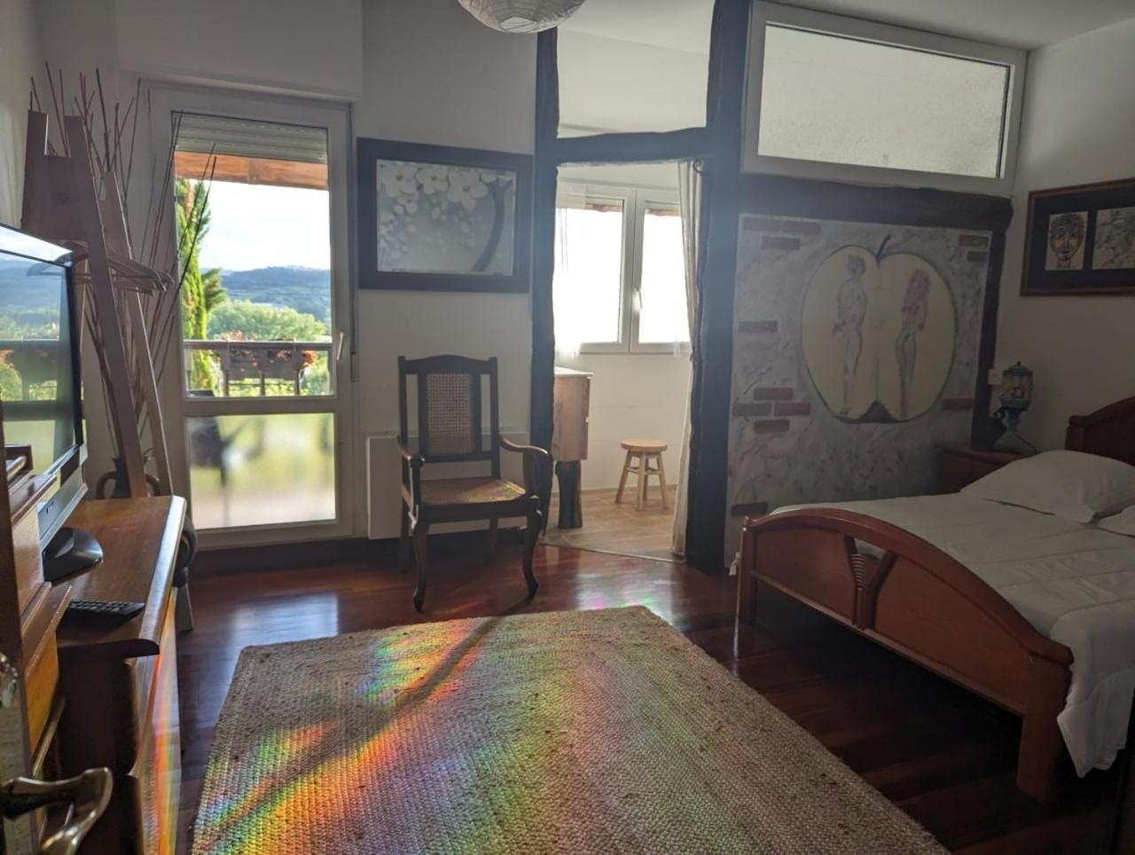 Casa Rural Bilbao Caserio Gondra Alquiler Habitaciones Mungia Kültér fotó